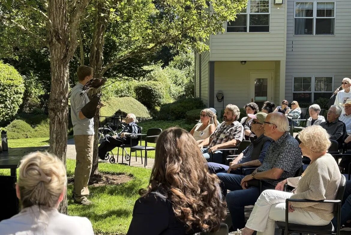 education event at a retirement home